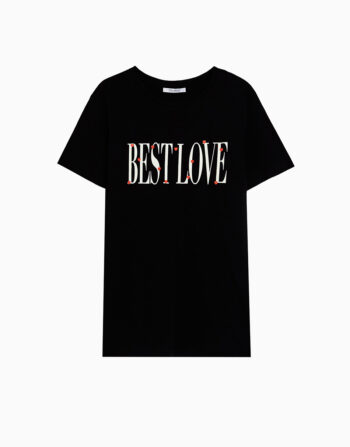 Black T-shirt short sleeves