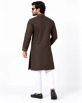 Modern Brown Kurta Fashion Look