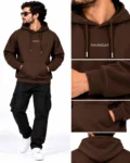 Chocolate Hoodie Streetwear Look