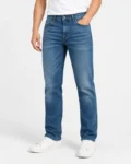 THURSDAY Slim-Fit Dusty Blue Denim Jeans