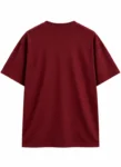 Maroon TD Oversized T-Shirt Product Shot