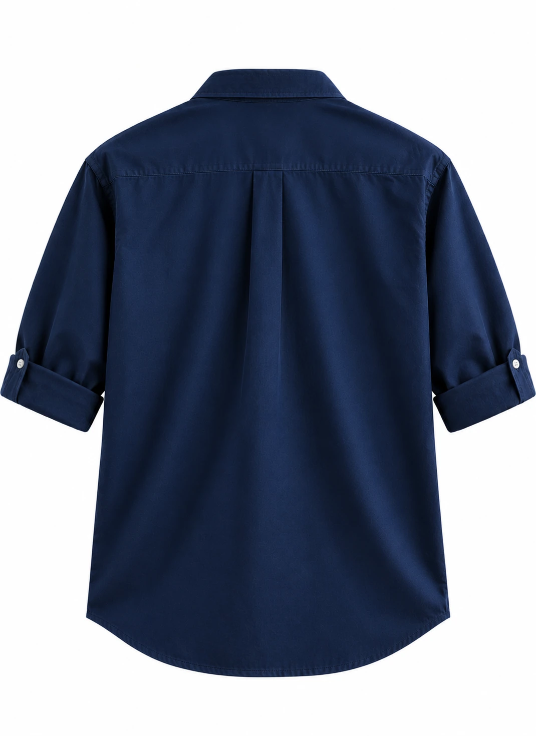 Navy Blue Shirt Back View