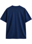 Navy TD Logo Oversized T-Shirt