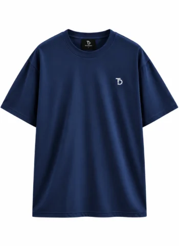 THURSDAY Navy Blue Oversized T-Shirt