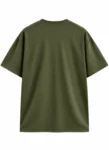 Olive Green TD Oversized T-Shirt Mockup