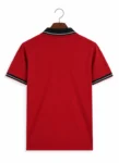 Maroon Polo Shirt on Wooden Hanger